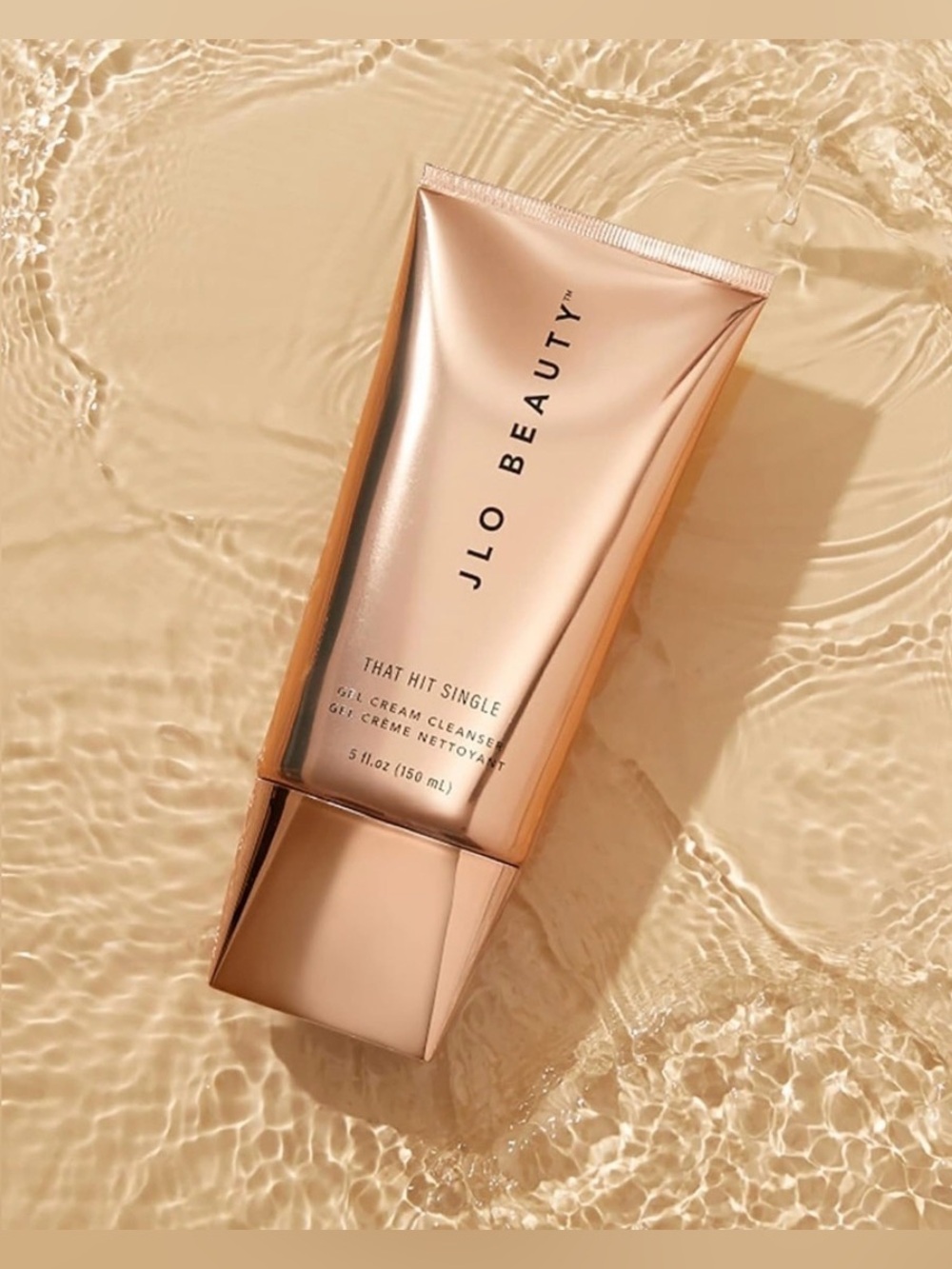 JLo Beauty Jennifer Lopez That Hit Single gel cream cleanser full size